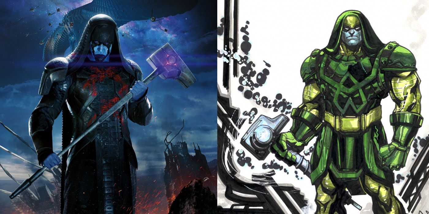 Ronan the Accuser from Guardians of the Galaxy and Marvel Comics.