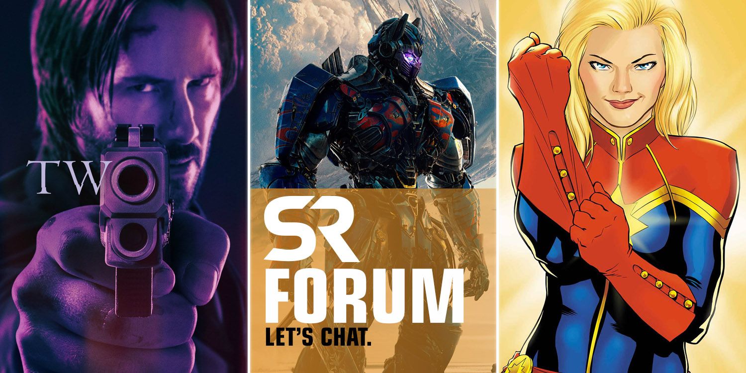 SR Forum Feb 7 2017 - John Wick 2, Transformers 5, Captain Marvel
