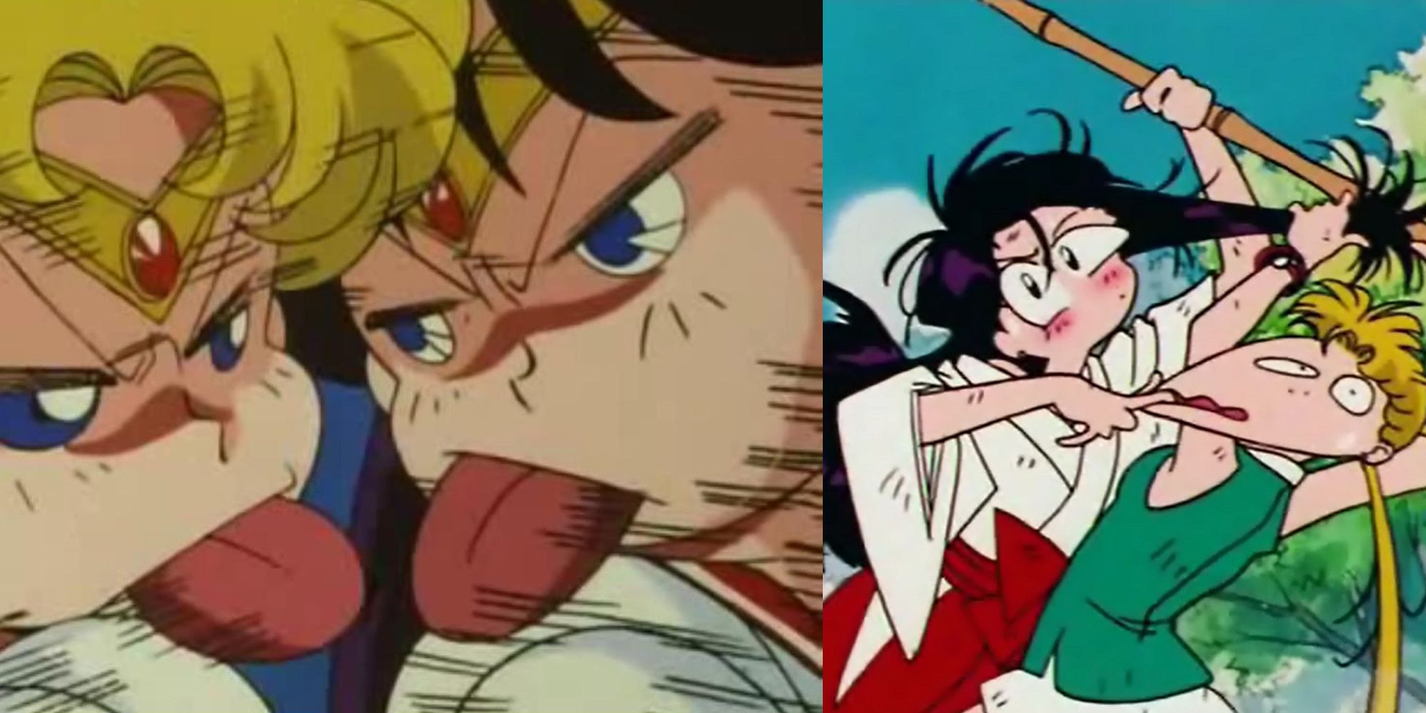 Sailor Moon and Sailor Mars
