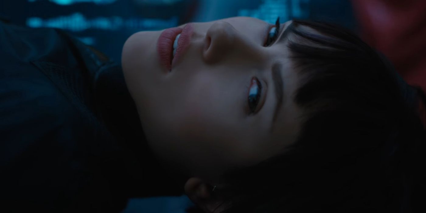 Scarlett Johansson as Major in Ghost in the Shell