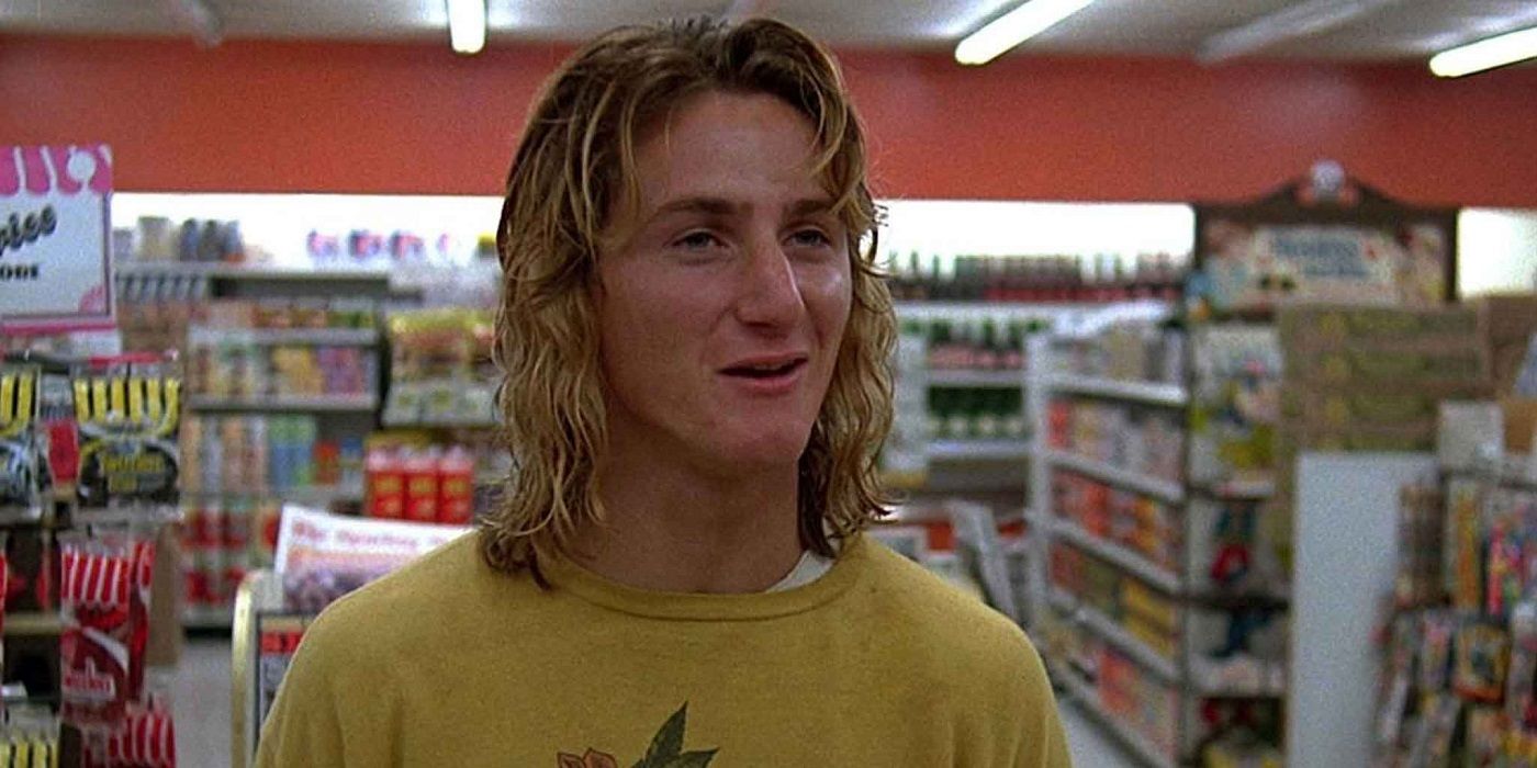 Sean Penn in the gas station in Fast Times At Ridgemont High
