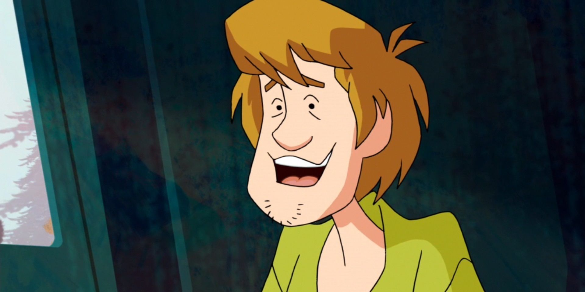 Shaggy Rogers smiling in Scooby-Doo