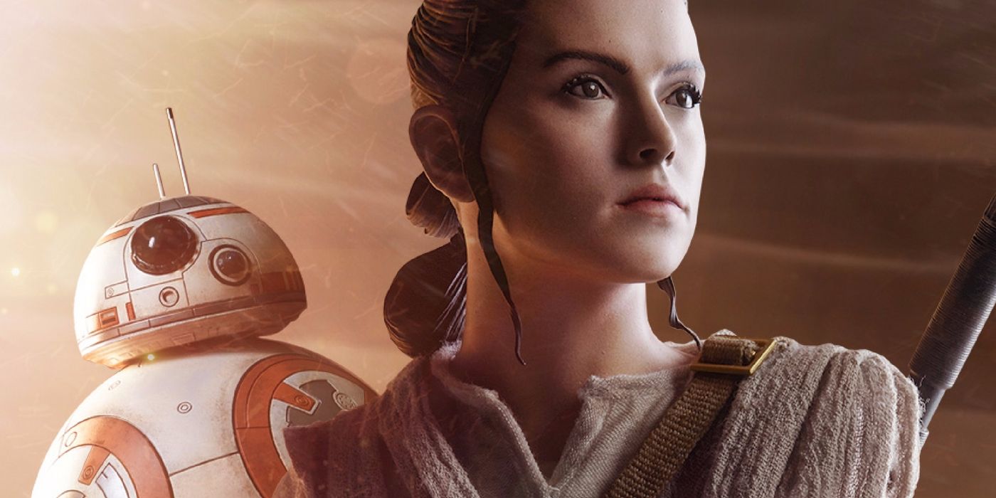 Sideshow Collectibles Premium Format Rey and BB8 Figures