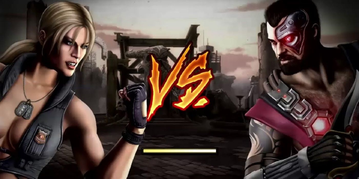 Sonya Blade vs Kano in Mortal Kombat 9