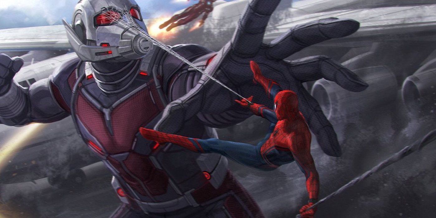 Spider-Man and Ant-Man in Civil War