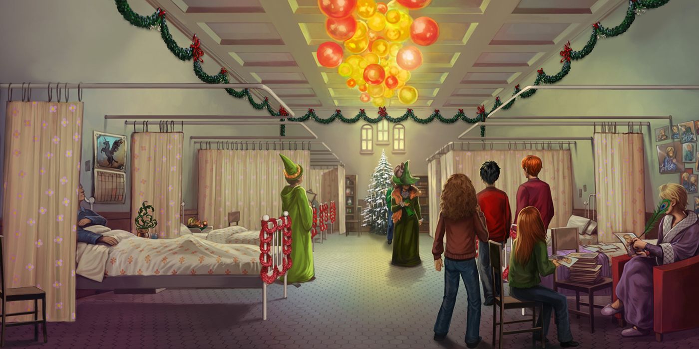 Artwork of St Mungos Hospital in Harry Potter