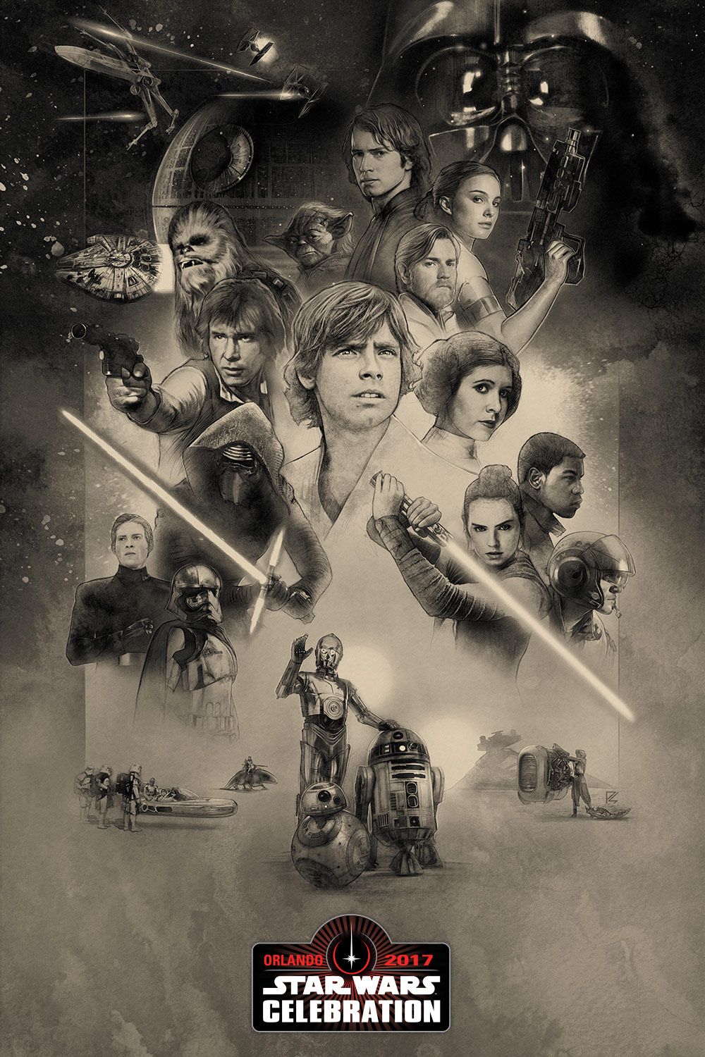 Star Wars 40th Anniversary Poster