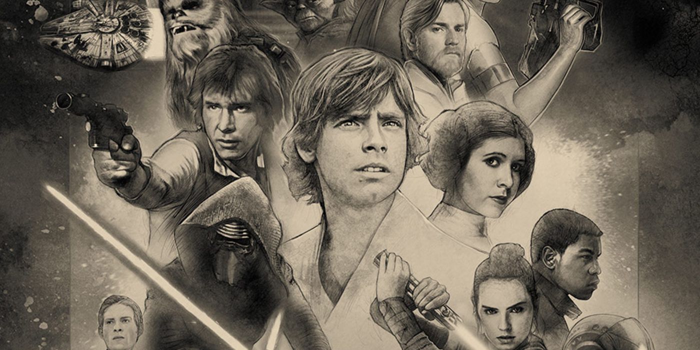 Star Wars 40th Anniversary banner