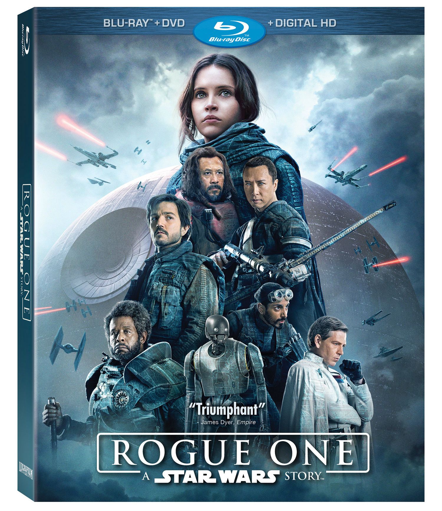 Star Wars: Rogue One Blu-ray Cover Art