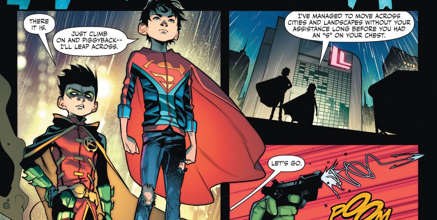 Super Sons Comic Robin Superboy