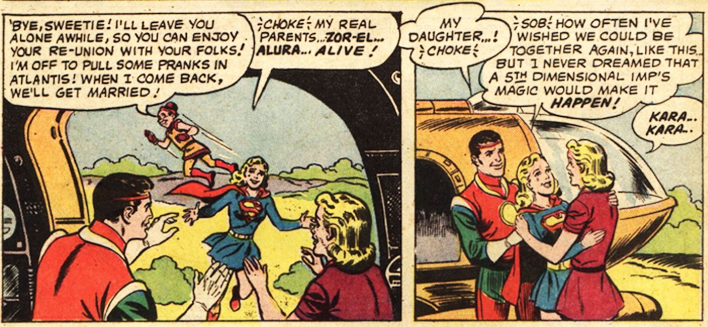 Supergirl Bride of Mr Mxyzptlk