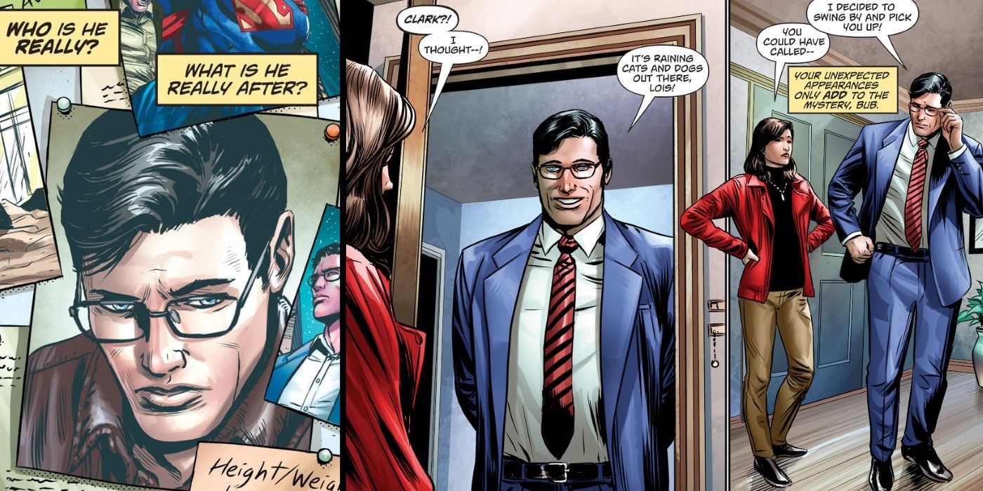 Superman Clark Kent Lois Lane Date
