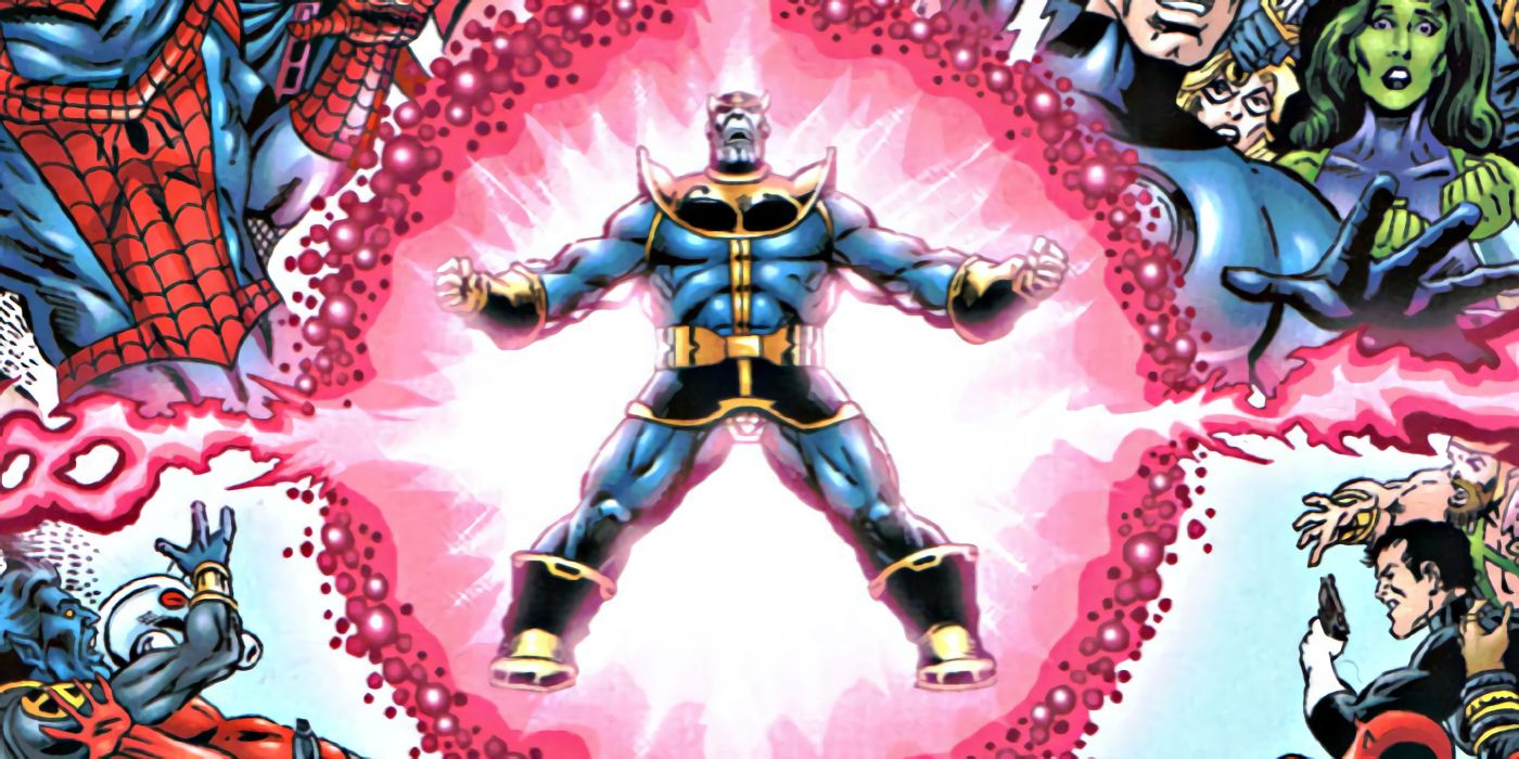 Thanos in Marvel The End