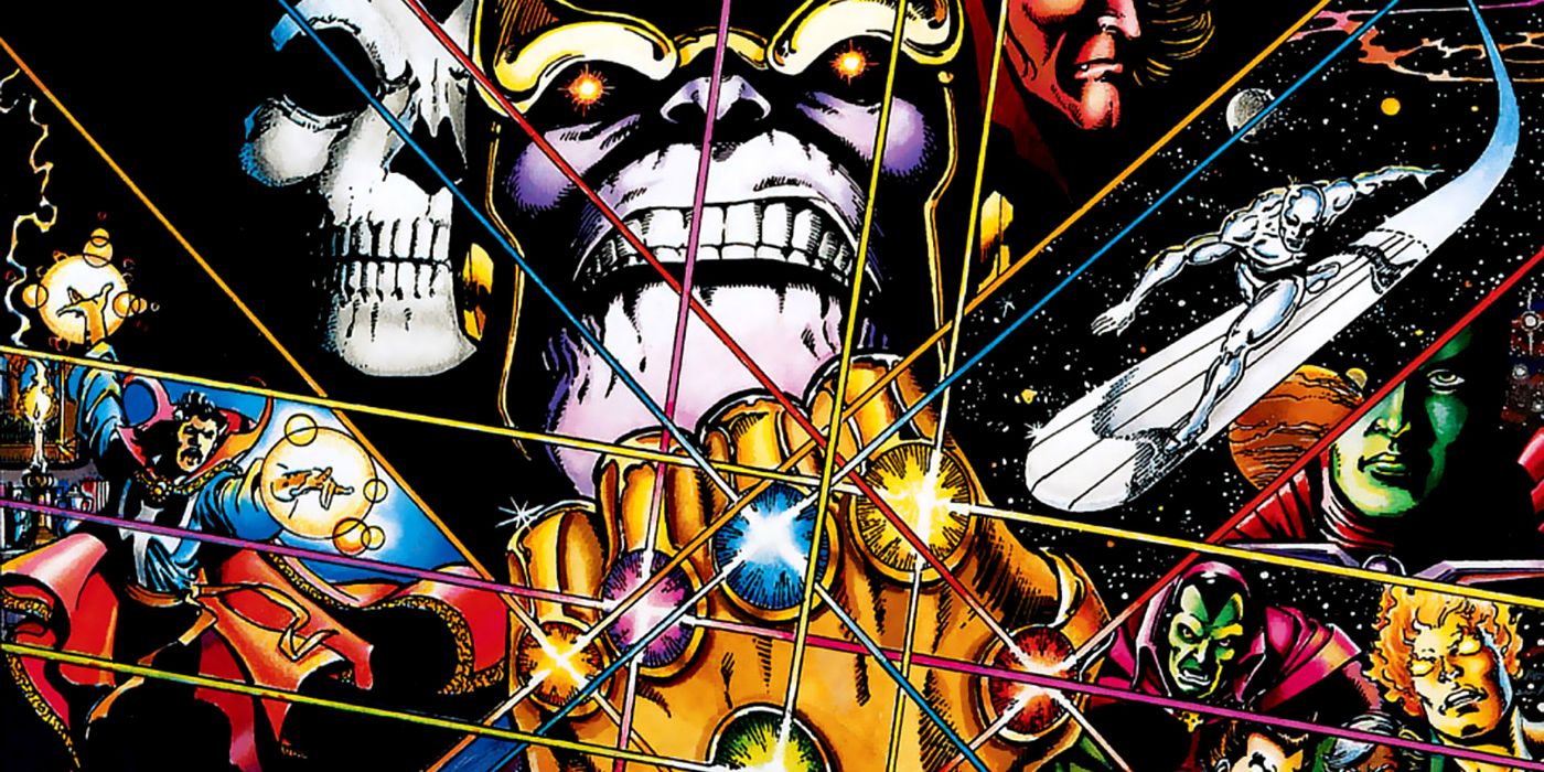 Thanos in The Infinity Gauntlet