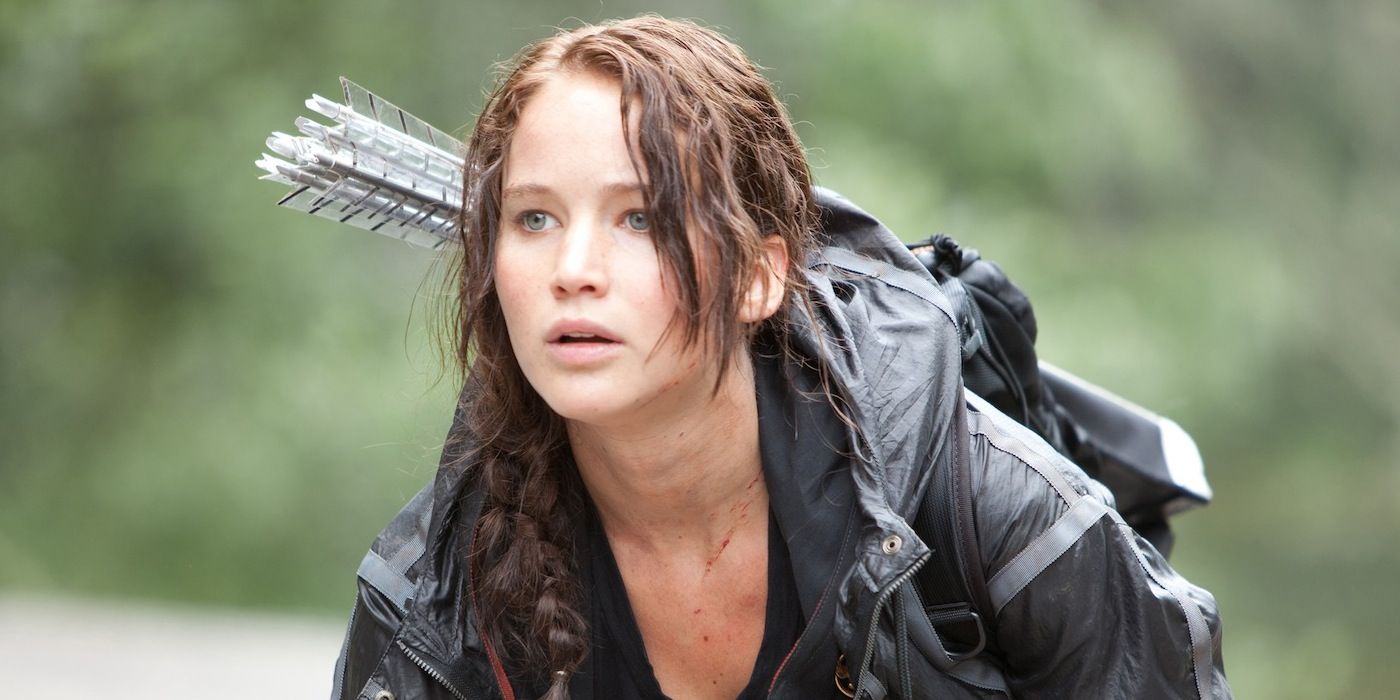 Jennifer Lawrence in The Hunger Games