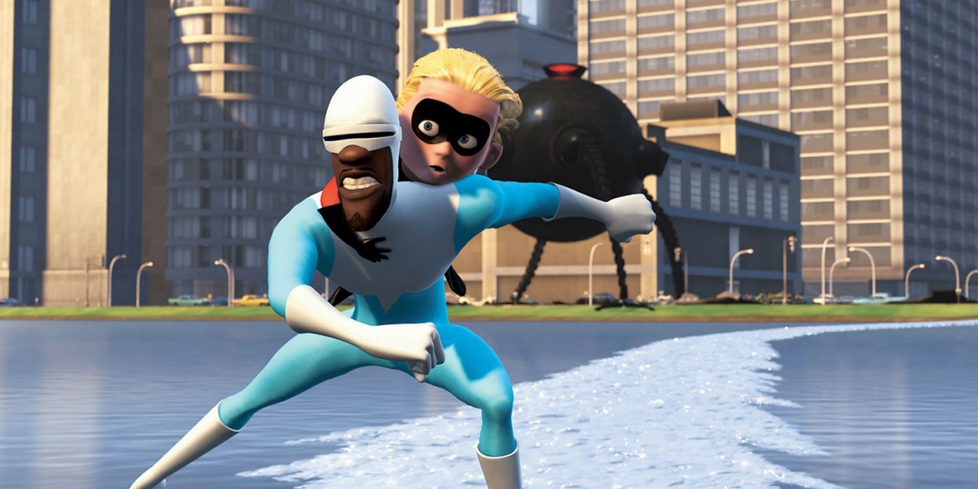 The Incredibles - Frozone and Dash