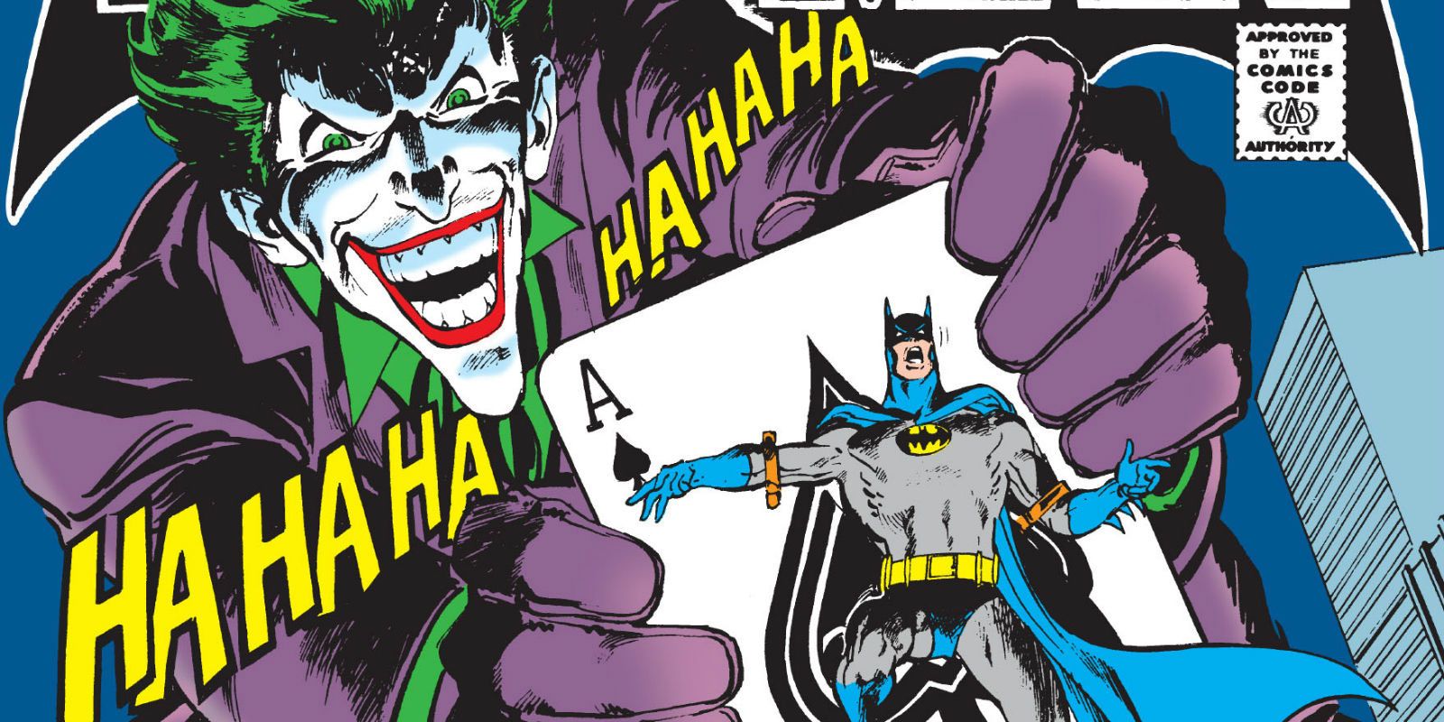Joker attacks Batman on the cover of The Joker's Five Way Revenge Batman 251.