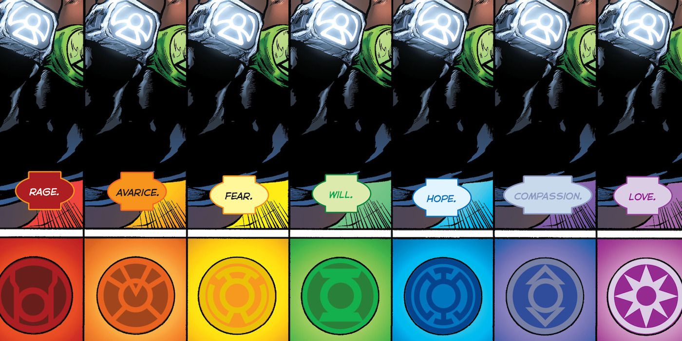 The Phantom Ring controls the entire Emotional Spectrum in DC Comics