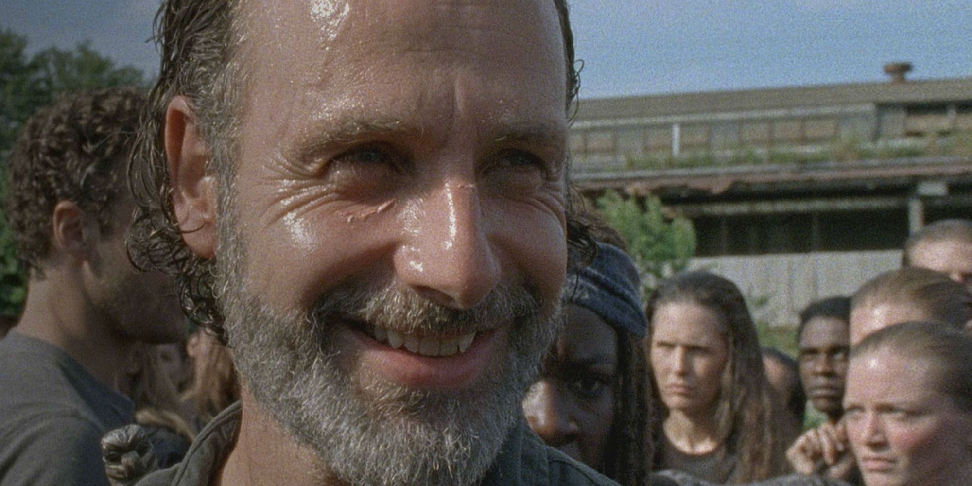 The Walking Dead What Does Ricks Smile Mean
