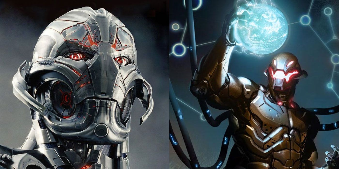 Ultron from Avengers and Marvel Comics