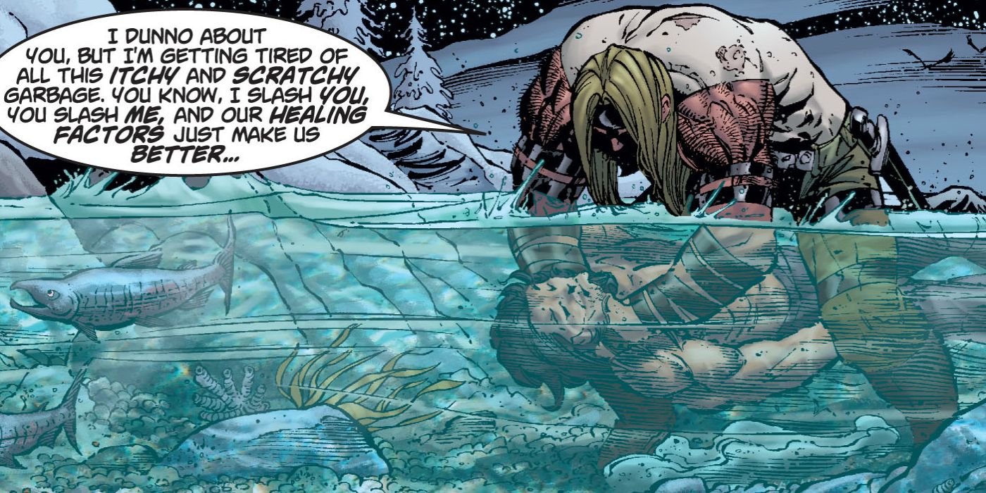 Wolverine Drowning