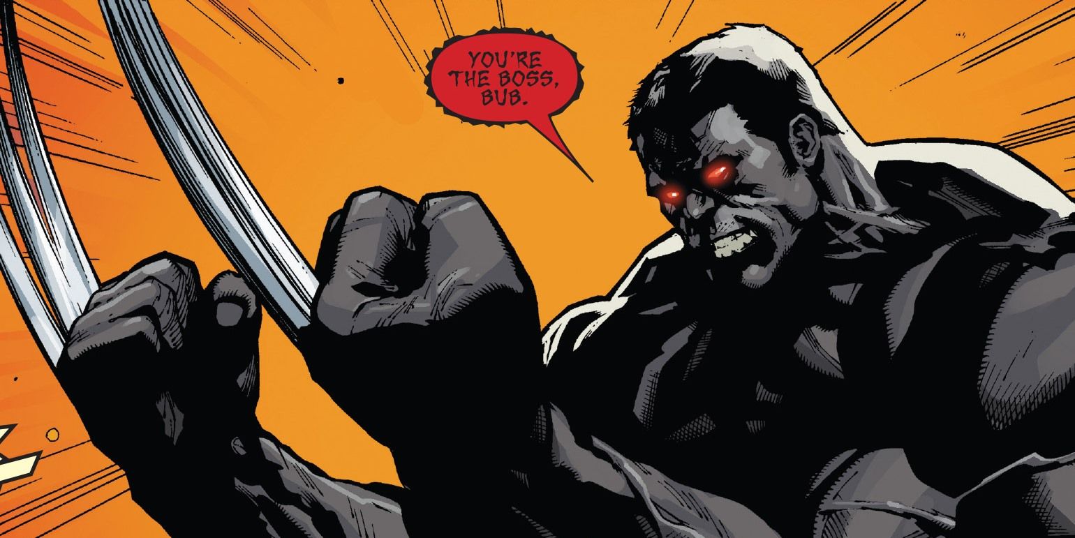 Wolverine Hulk Hybrid Comic