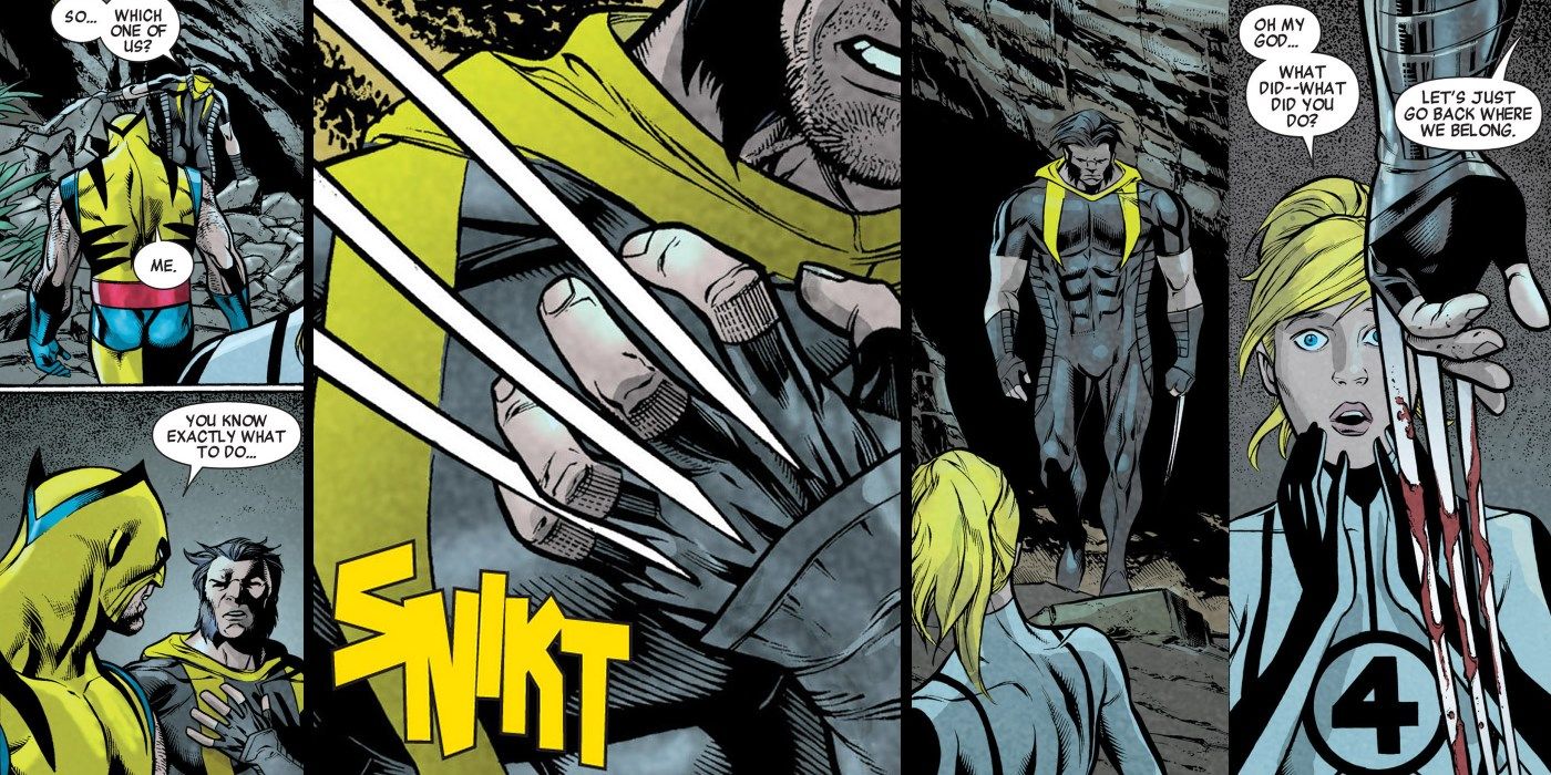 Wolverine Kills Himself Ultron Comic