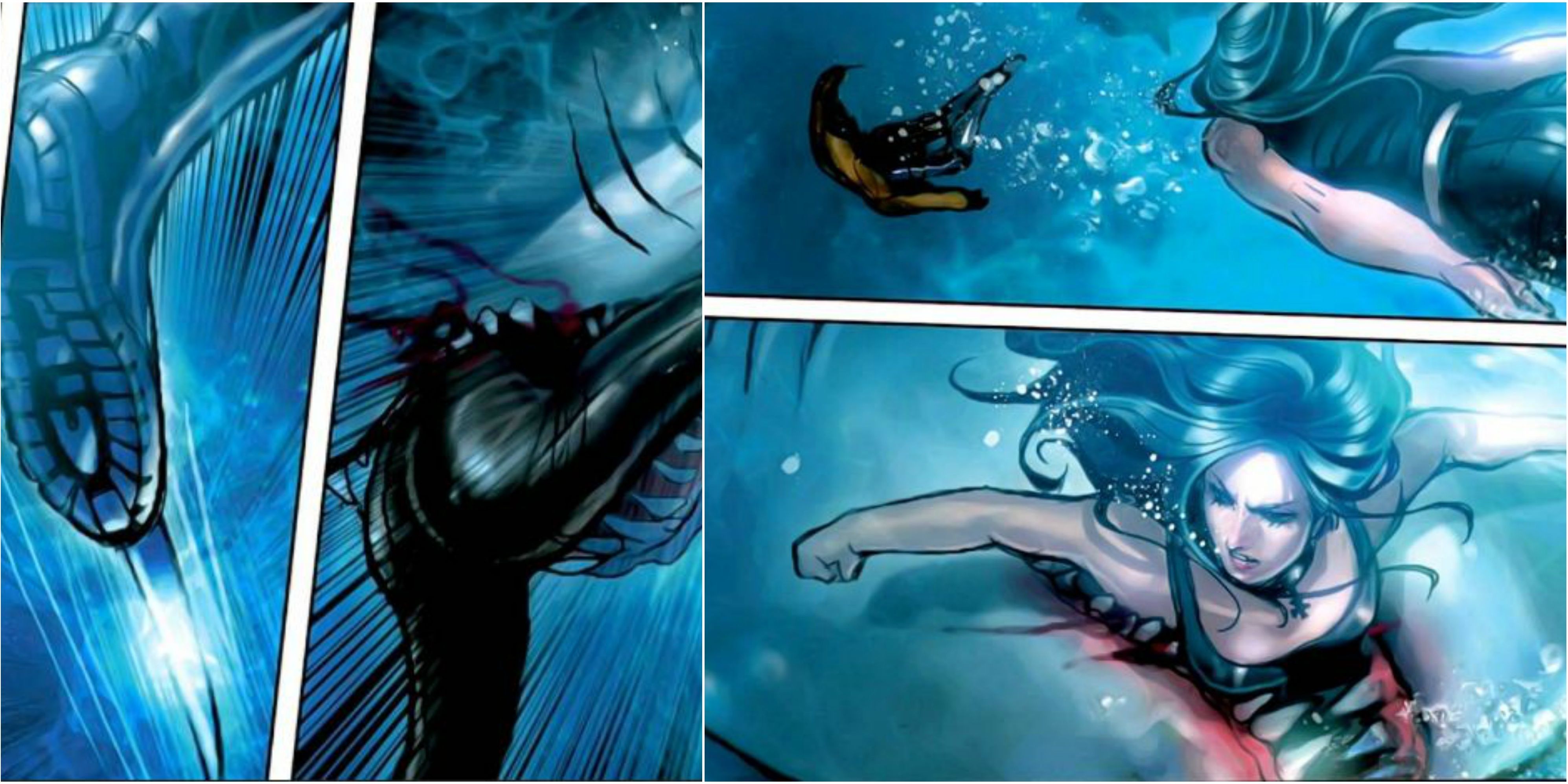X-23 Escapes Shark