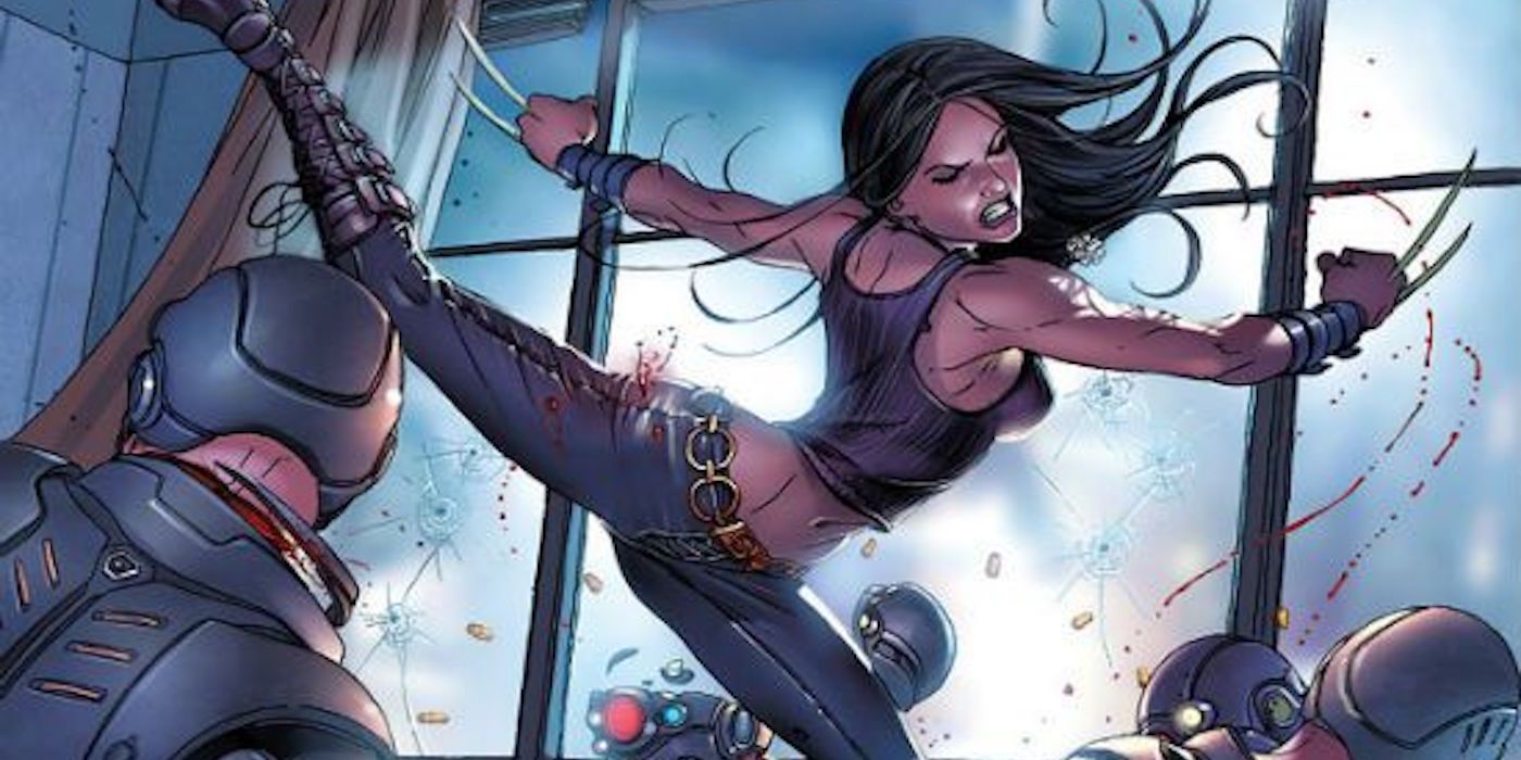 X-23 in action from Target X