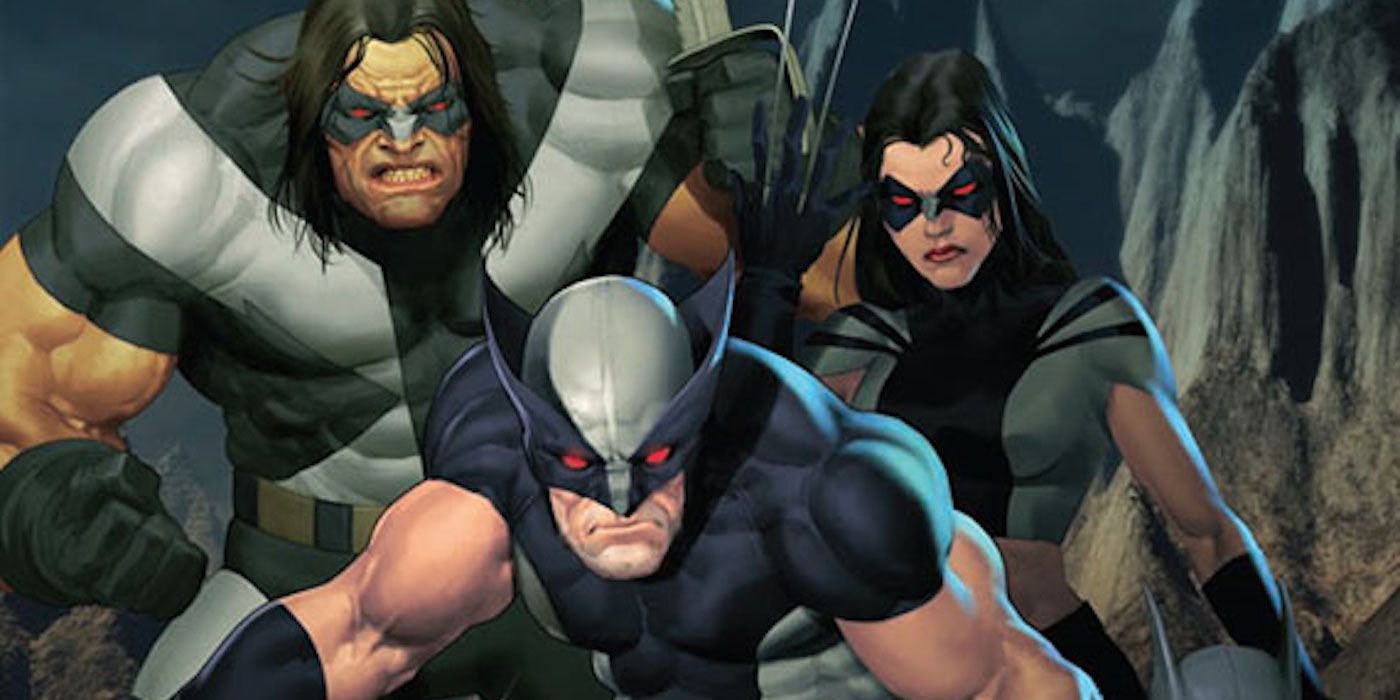X-Force with Warpath, Wolverine and X-23