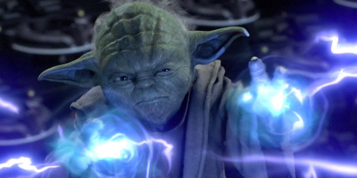 Yoda in Star Wars Revenge of the Sith