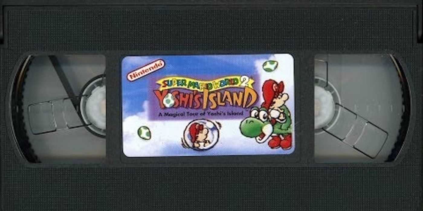 Yoshis Island Promo VHS