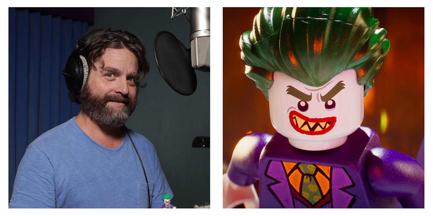 Zach Galifianakis as The Joker in The Lego Batman Movie