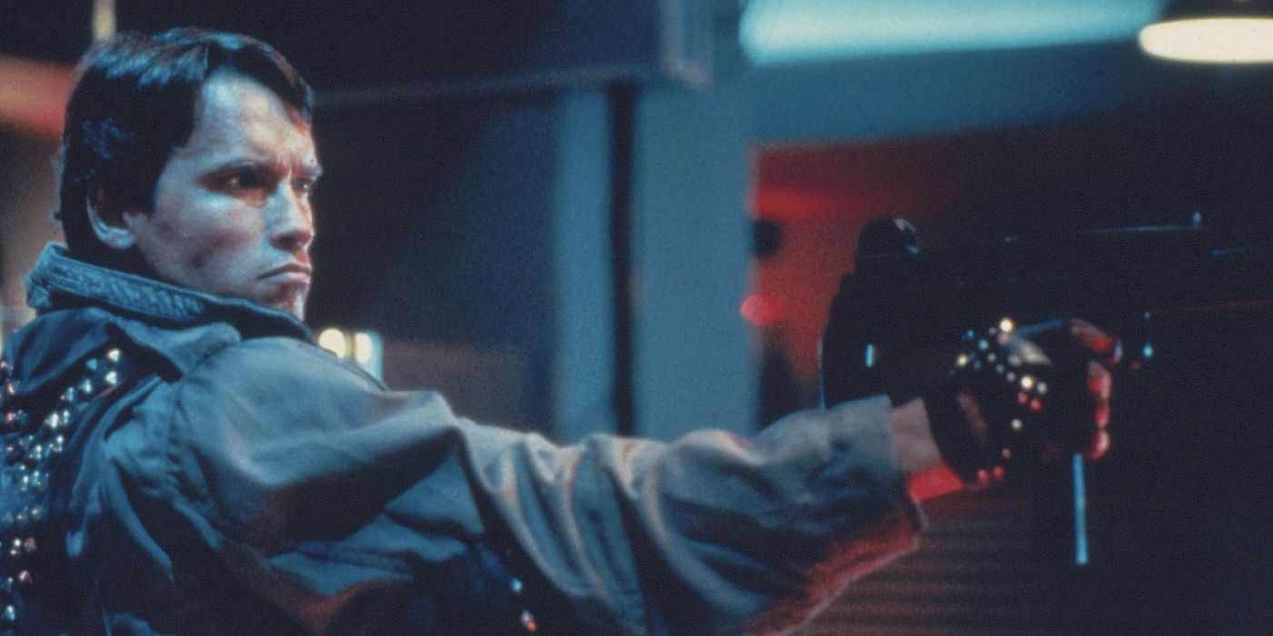 Arnold Schwarzenegger as the T-800 in The Terminator (1984)
