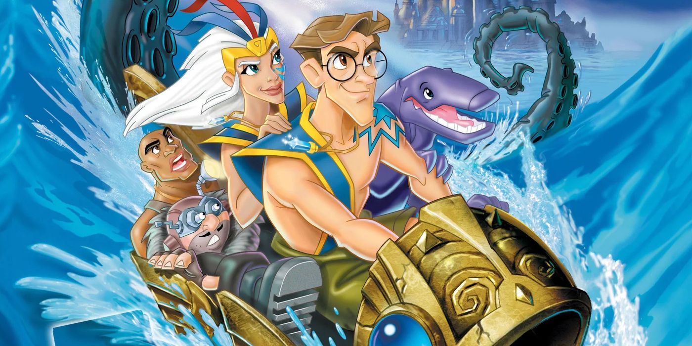 The cover for Atlantis: Milo's Return