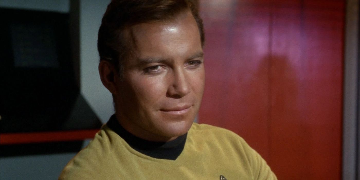 Kirk on the bridge - Star Trek