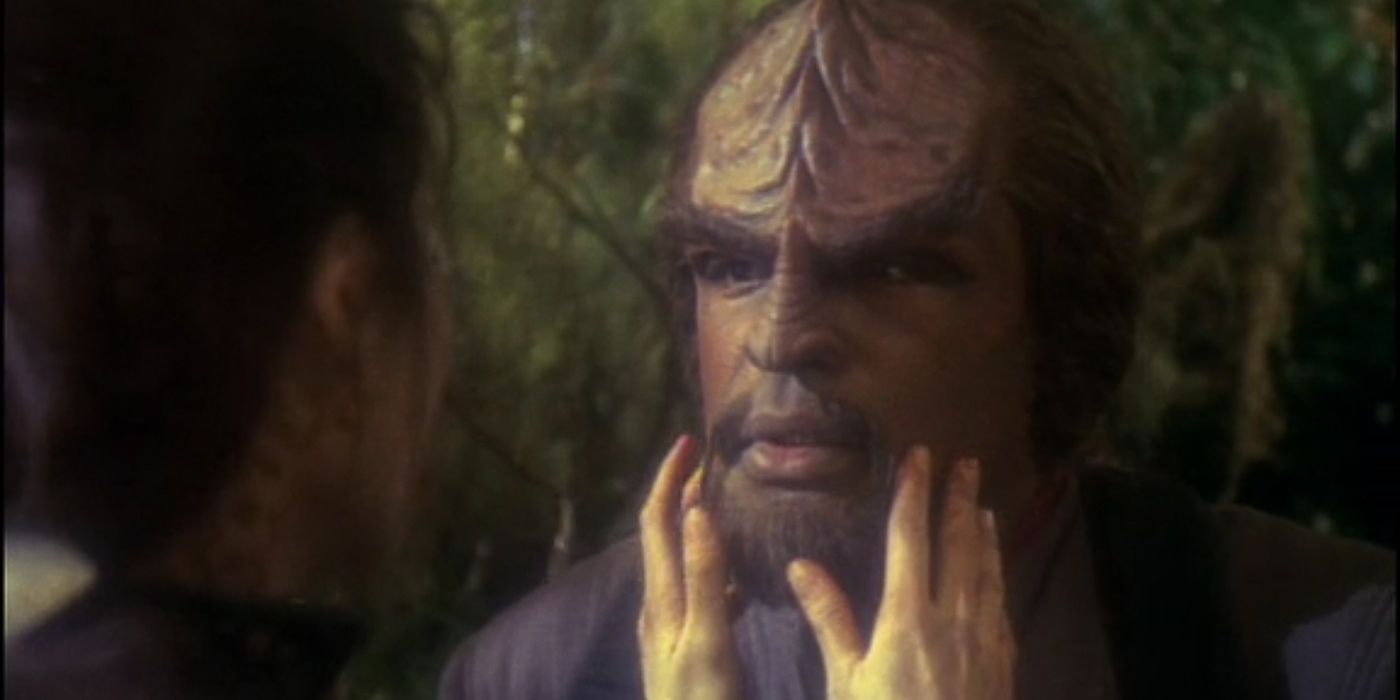 Dax and Worf in Star Trek: Deep Space Nine