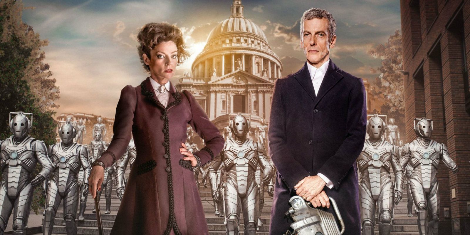 Doctor Who - Missy (Michelle Gomez) and Peter Capaldi's Doctor