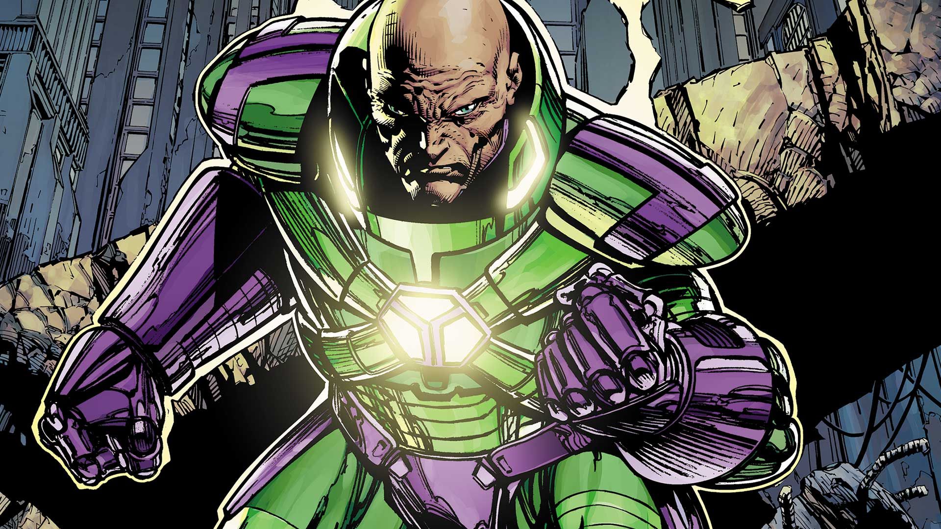 lex luther war suit energy projection