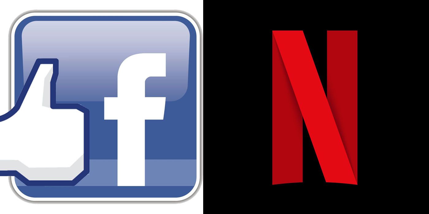Facebook and Netflix logos