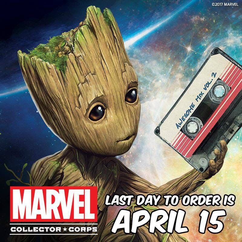 Guardians of the Galaxy 2 Collector Corps - Groot art