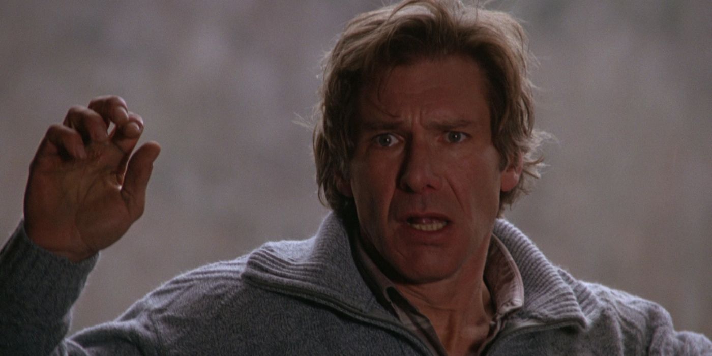 Harrison Ford em um bueiro em O Fugitivo (1993)