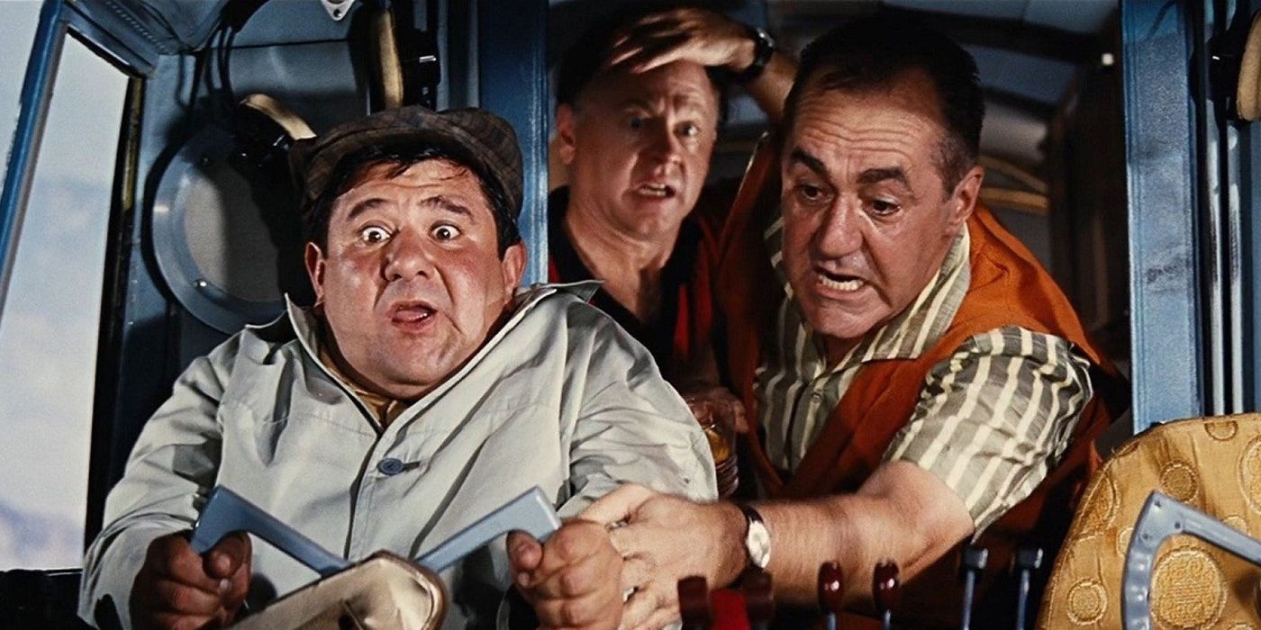A still from 1963 comedy ensemble movie It's A Mad Mad Mad Mad World