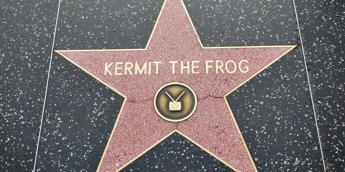 Kermit the Frog Hollywood Walk of Fame Star