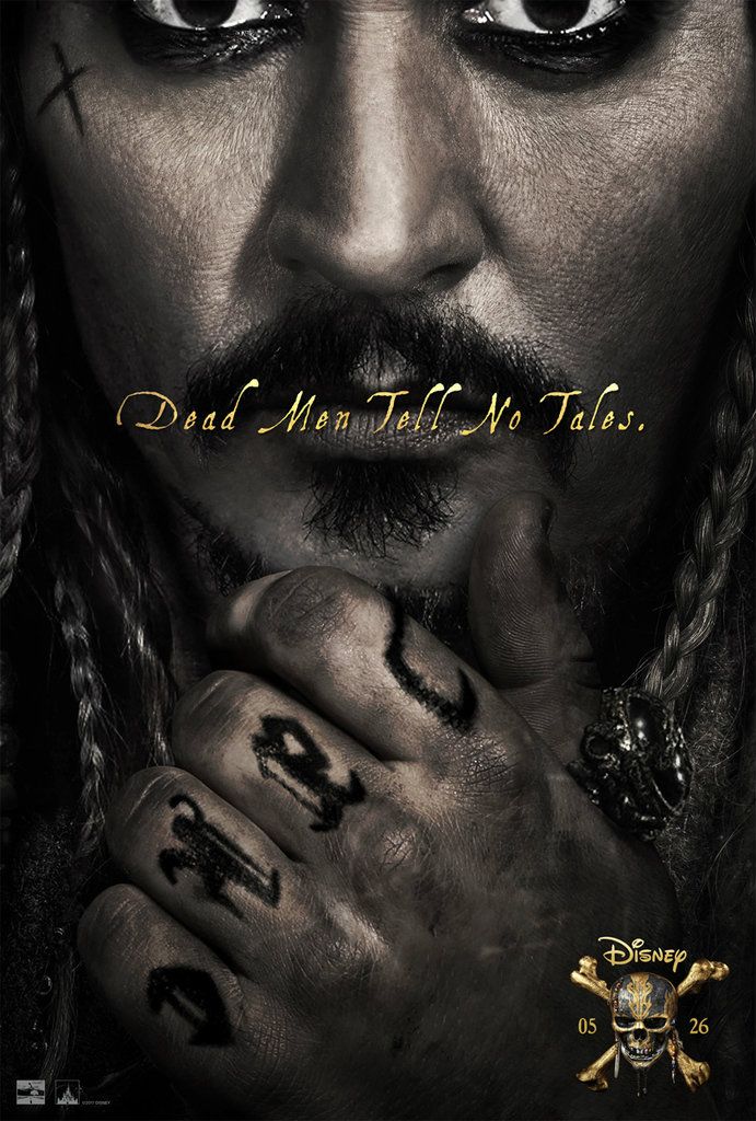 Pirates of the Caribbean 5 Poster - Jack Sparrow