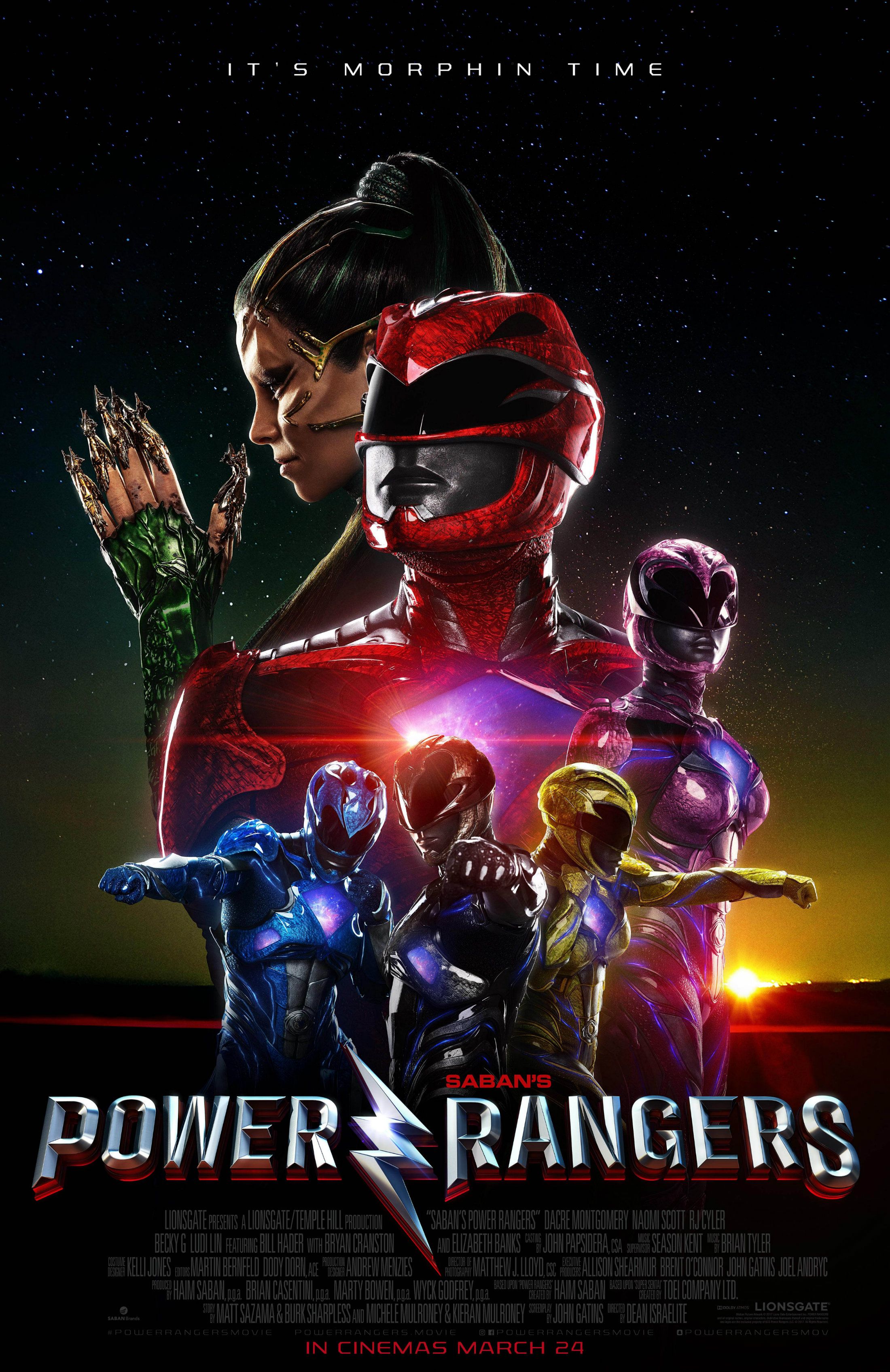 Power Rangers Poster - It's Morphin Time