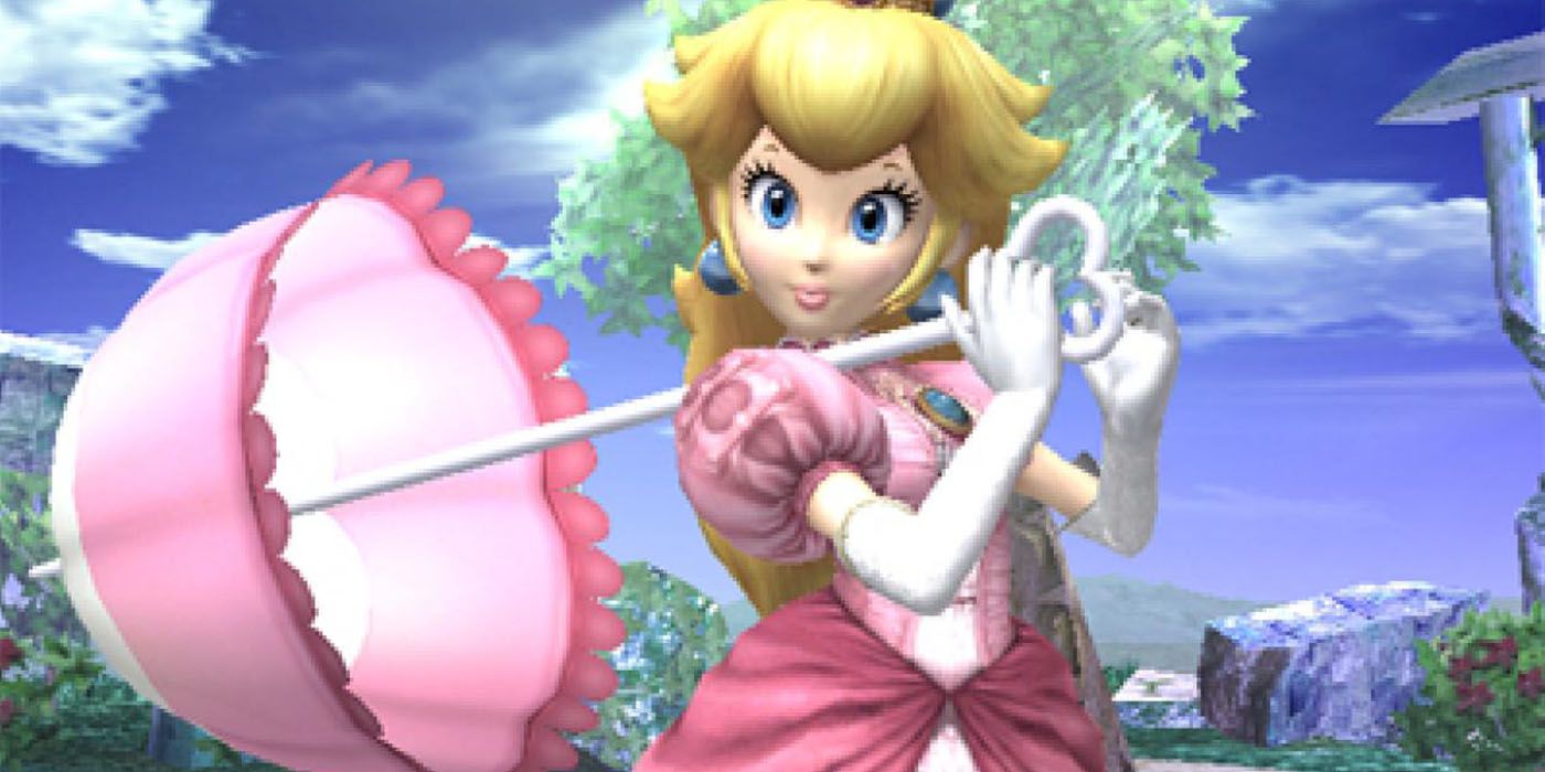 Princess Peach with her Parasol 
