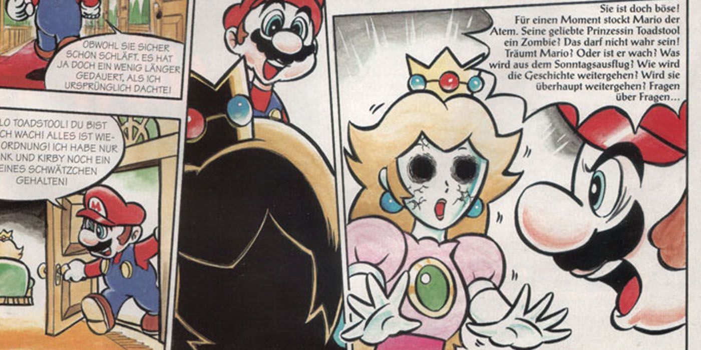Possessed Peach in Super Mario and the Night of Horrors