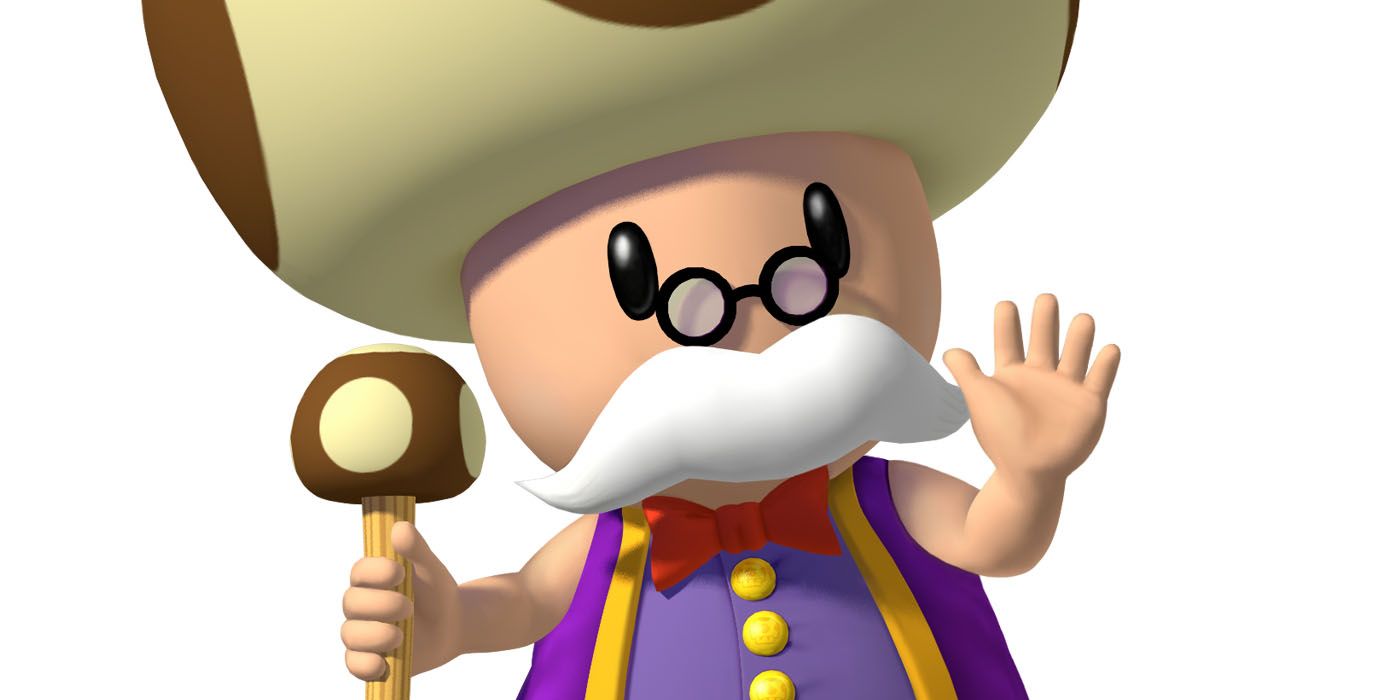 Toadsworth in Super Mario Bros