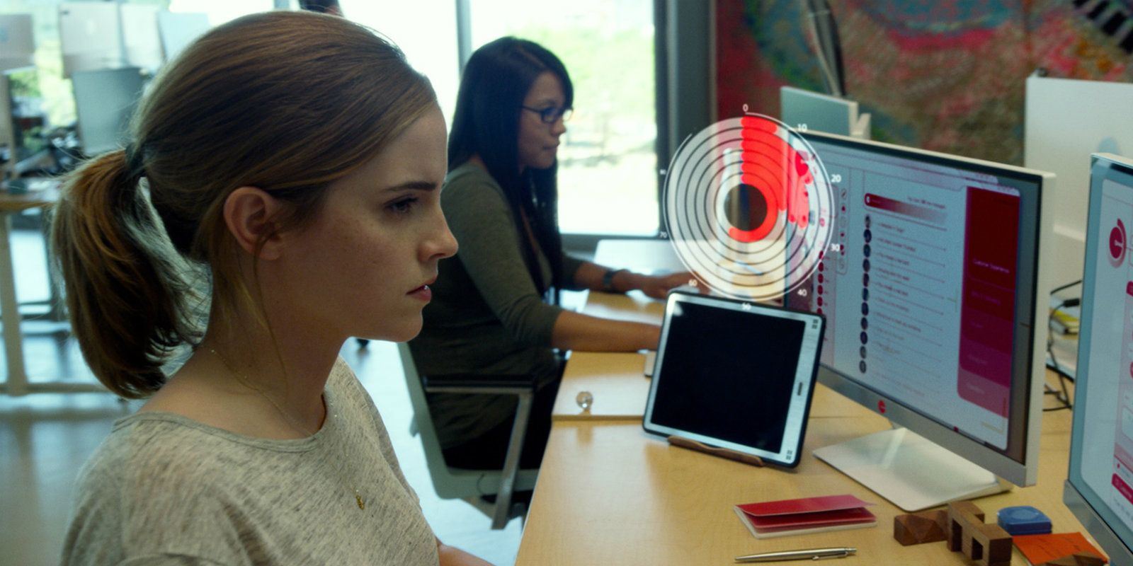 The Circle (2017) - Emma Watson experiencing the darker side of social networking. 